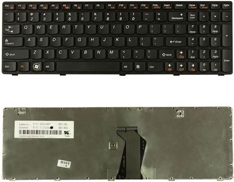 Amazon.com: New Laptop Keyboard Replacement for Lenovo IdeaPad G580 G580A G585 G585A P580 P585 ...