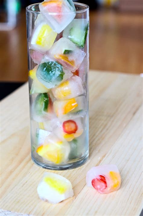 DIY Flavoured Ice Cubes - The Girl on Bloor