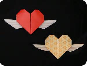 Heart with Wings - Make-Origami.com