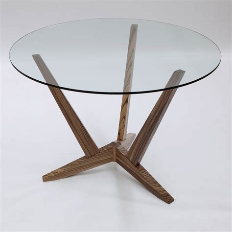 Bespoke glass top dining table | Makers' Eye