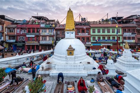 The Stupas of Swayambhunath and Bodhnath in Kathmandu, Nepal - LOUIS MONTROSE PHOTOGRAPHY