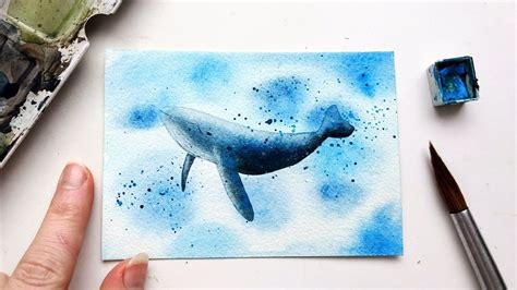 Blue Whale Painting