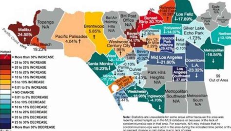 Los Angeles Map Of Neighborhoods