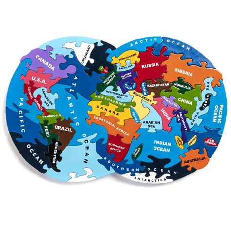 Map of the World Jigsaw Puzzle - Irish Design Gallery