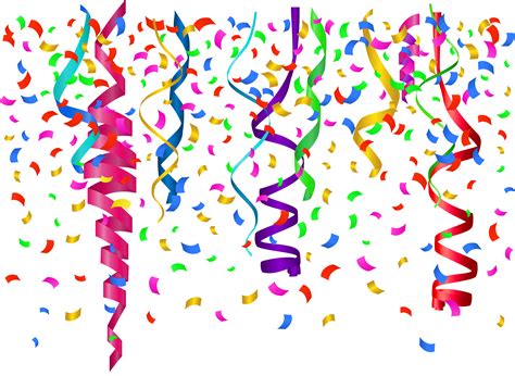 Confetti moving clipart - Clipartix