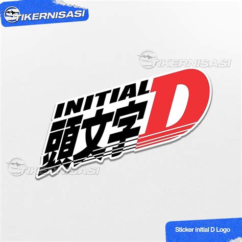 Jdm Initial D Logo Sticker | Shopee Malaysia