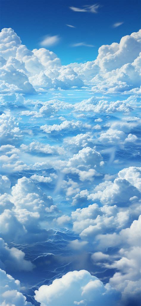 Blue Sky & Clouds Aesthetic Wallpapers - White Clouds Wallpapers