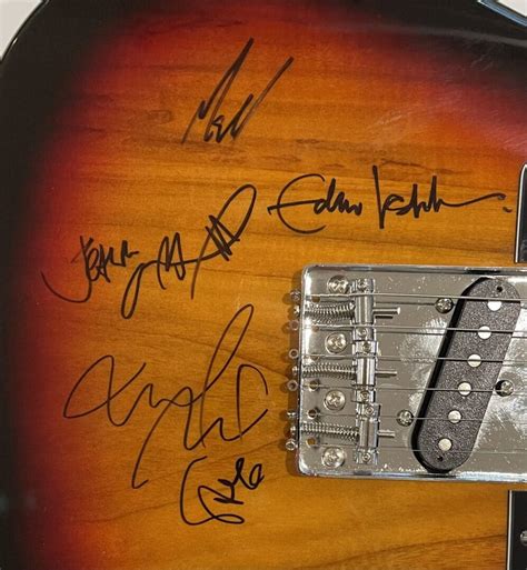 "Pearl Jam" Autographed Guitar - YourPremierMemorabilia