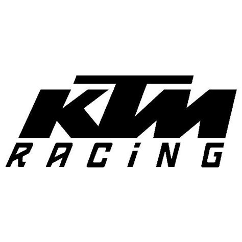 Car & Motorbike Stickers: KTM Racing | Bike stickers, Motocross logo, Ktm