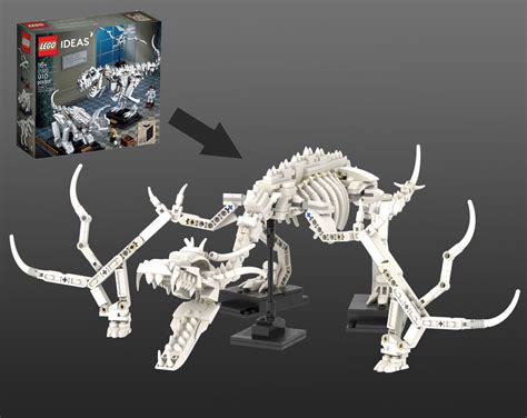 LEGO MOC 21320 Dragon Fossil by Janotechnic | Rebrickable - Build with LEGO Lego Bionicle, Lego ...