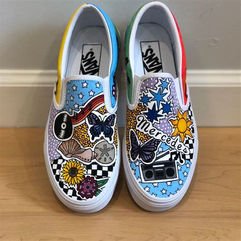 Personalized Vans | Vans shoes fashion, Personalized shoes, Painted shoes diy