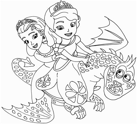 Sofia the First Coloring Pages - Best Coloring Pages For Kids