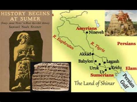 Ancient Map Of Shinar