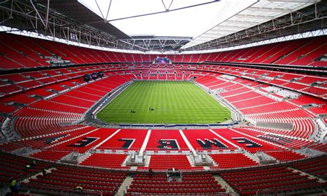 England could face Norway with record low attendance at new Wembley | Football | The Guardian