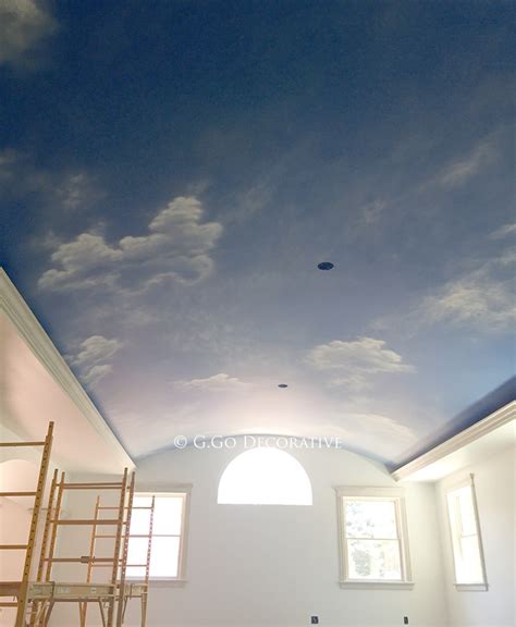 Sky Murals and Painted Clouds - G.Go Decorative