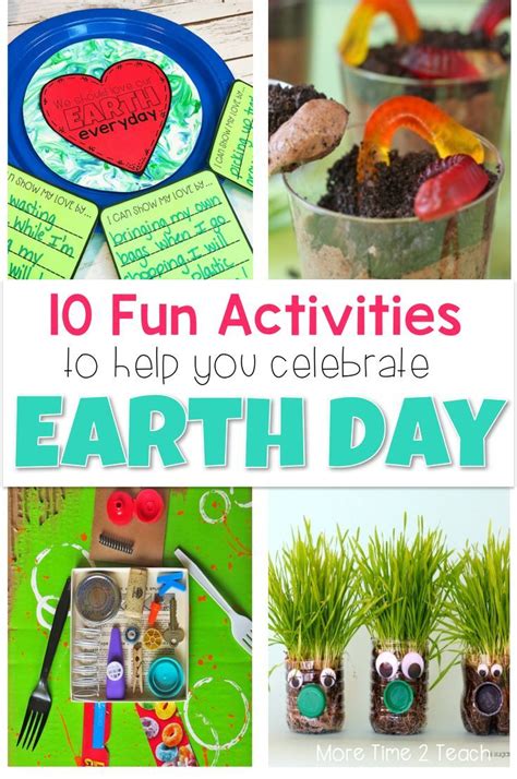 Earth Day should be celebrated EVERYDAY... With these FUN and CREATIVE ideas your kids will have ...