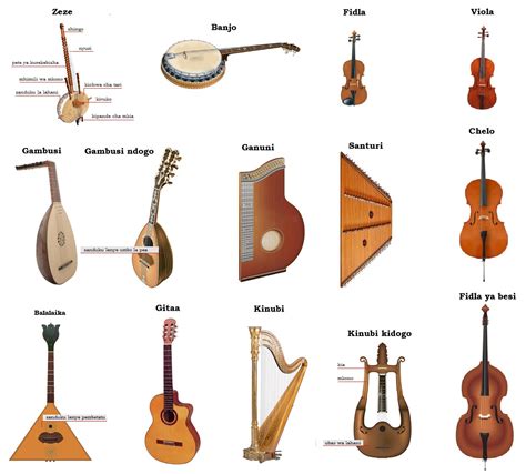 Swahili Land: Ala zenye Nyuzi (Stringed Instruments)