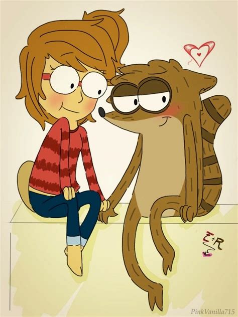 Rigby and Eileen by PinkVanilla715 on DeviantArt