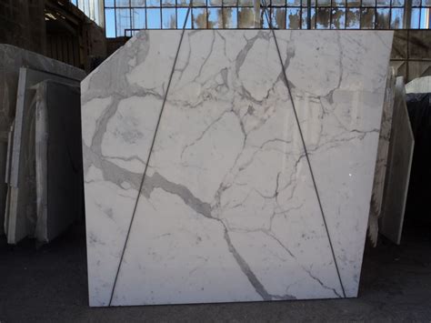 Statuario Marble Italian White Polished Marble Slabs - Marble Slab Wholesale | Marbles-Slab.com