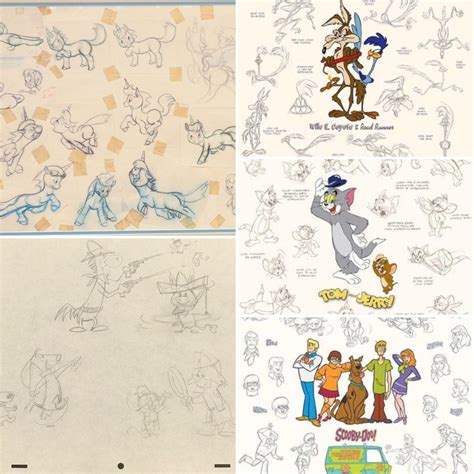 tom and jerry model sheet Archives - Artinsights Film Art Gallery