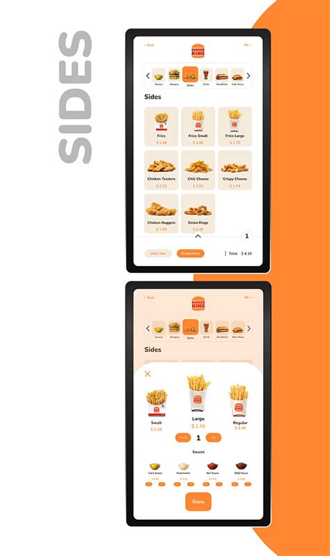 Burger King Kiosk Design :: Behance