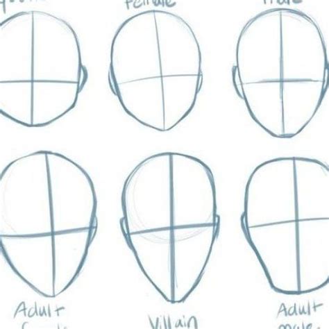 How To Draw Anime Head Easy | Images and Photos finder