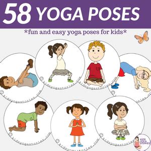 58 Fun and Easy Yoga Poses for Kids (+ Free Printable Posters)