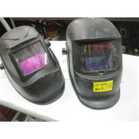 2 WELDING HELMETS