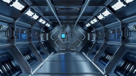 Spaceship Interior Wallpaper