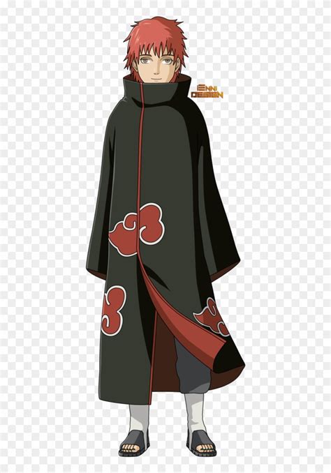 Akatsuki Drawing Cloak Png Download - Akatsuki Cloak Drawing, Transparent Png - 407x1122 ...