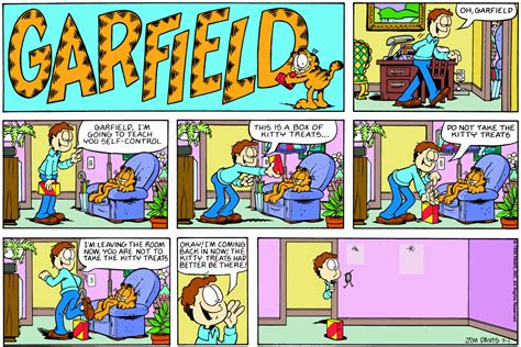 Garfield, July 1990 comic strips | Garfield Wiki | Fandom