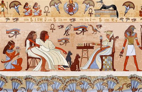 Ancient Egypt Mural Wallpaper | Egypt Wallpaper for Home UK | Ancient ...