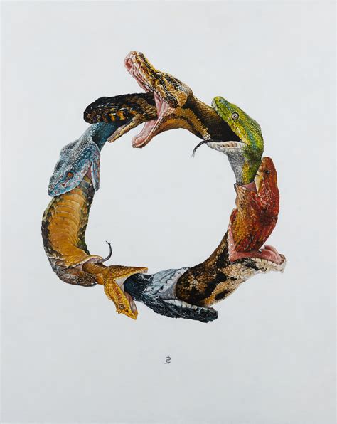 Ouroboros counterclockwise - Art in VR