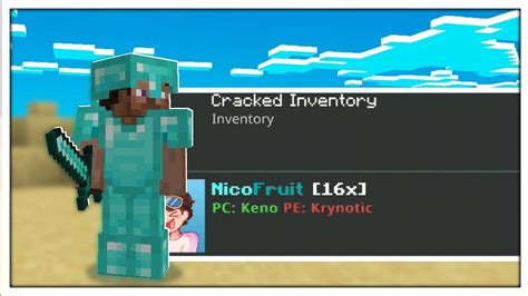 NEW!! NICO FRUIT 16X + INVENTORY CRACKED MCPE 1.18 - YouTube