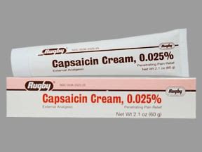 capsaicin topical Drug information on Uses, Side Effects, Interactions, and User Reviews on RxList