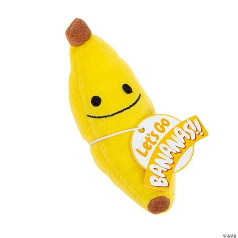 Plush Banana with Card | Oriental Trading