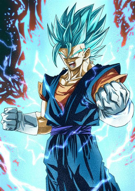 SSJ Blue Vegito | Anime dragon ball, Dragon ball, Super saiyan blue vegito