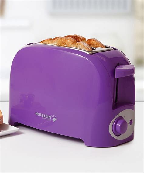 Take a look at this Holstein Housewares Purple Two-Slice Toaster today ...