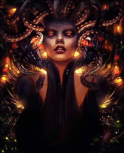 Medusa by Vionas on DeviantArt Mythological Creatures, Fantasy ...