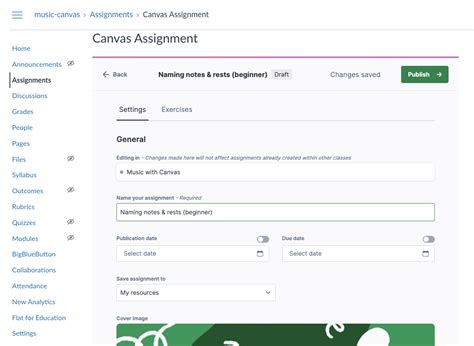 [Legacy] Assignments with Canvas LMS - Flat for Education