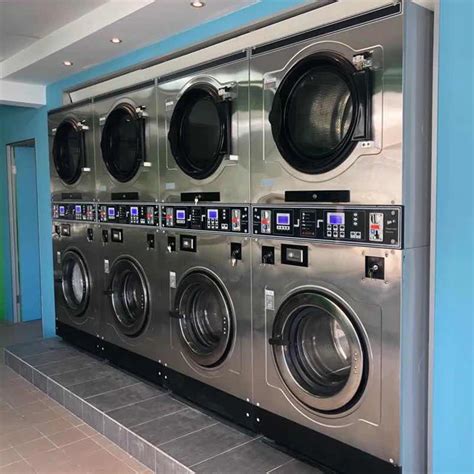 Malaysia Coin Operated Stack Washer Dryer In One 20+20kg Commercial ...