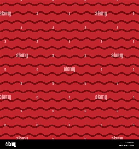 Seamless pattern of wavy red lines on a dark red background. Vector image Stock Vector Image ...