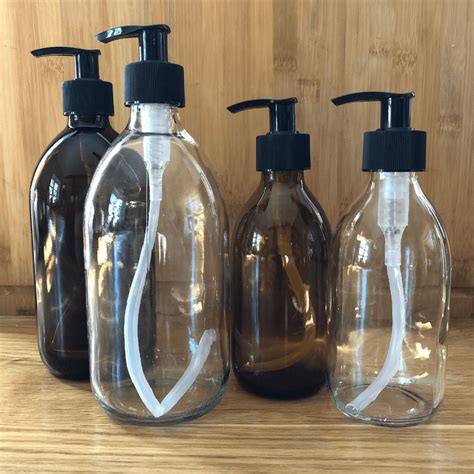 Reusable Glass Pump Bottle