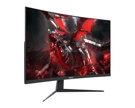 MSI G321CU 32 Inch UHD Curved Gaming Monitor - 1500R 3840 x 2160 VA Panel, 144Hz / 1ms, FreeSync