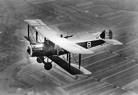 Wwi: French Biplane, 1918 Photograph by United States Army Air Service ...