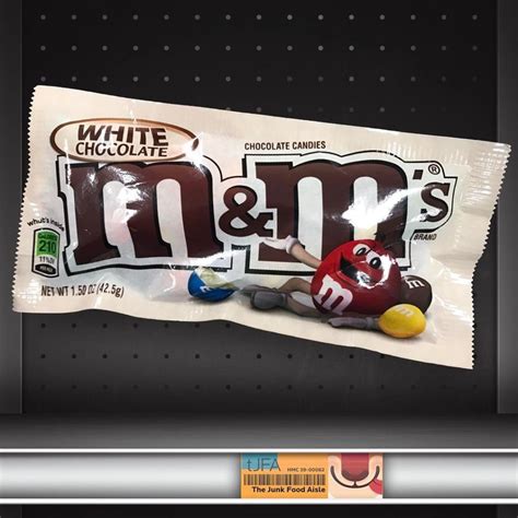 White Chocolate M&M’s - The Junk Food Aisle