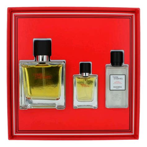 Hermes - Terre D'Hermes by Hermes, 3 Piece Gift Set for Men - Walmart ...