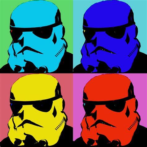 Stormtrooper Popart by darkmoonz on DeviantArt