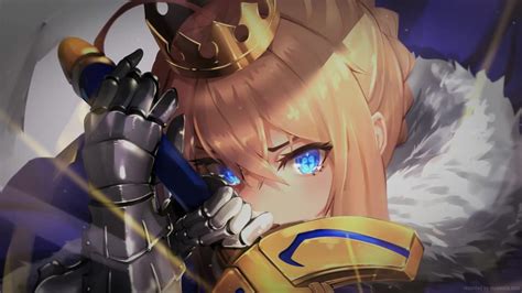 Saber Excalibur Fate Stay Night Live Wallpaper - MoeWalls