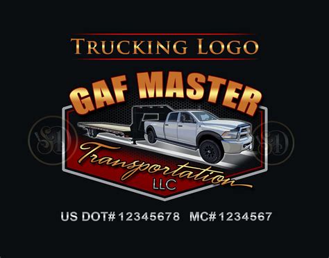 Hotshot Trucking Logo, Hot Shot Logo, Trucking Logo, Transport Logo, Dispatching Logo ...